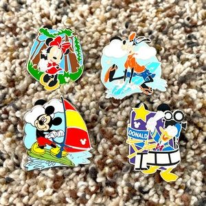 Cast Hidden Disney 2020 Pins Disneyland Resort California Activities Set Of 4